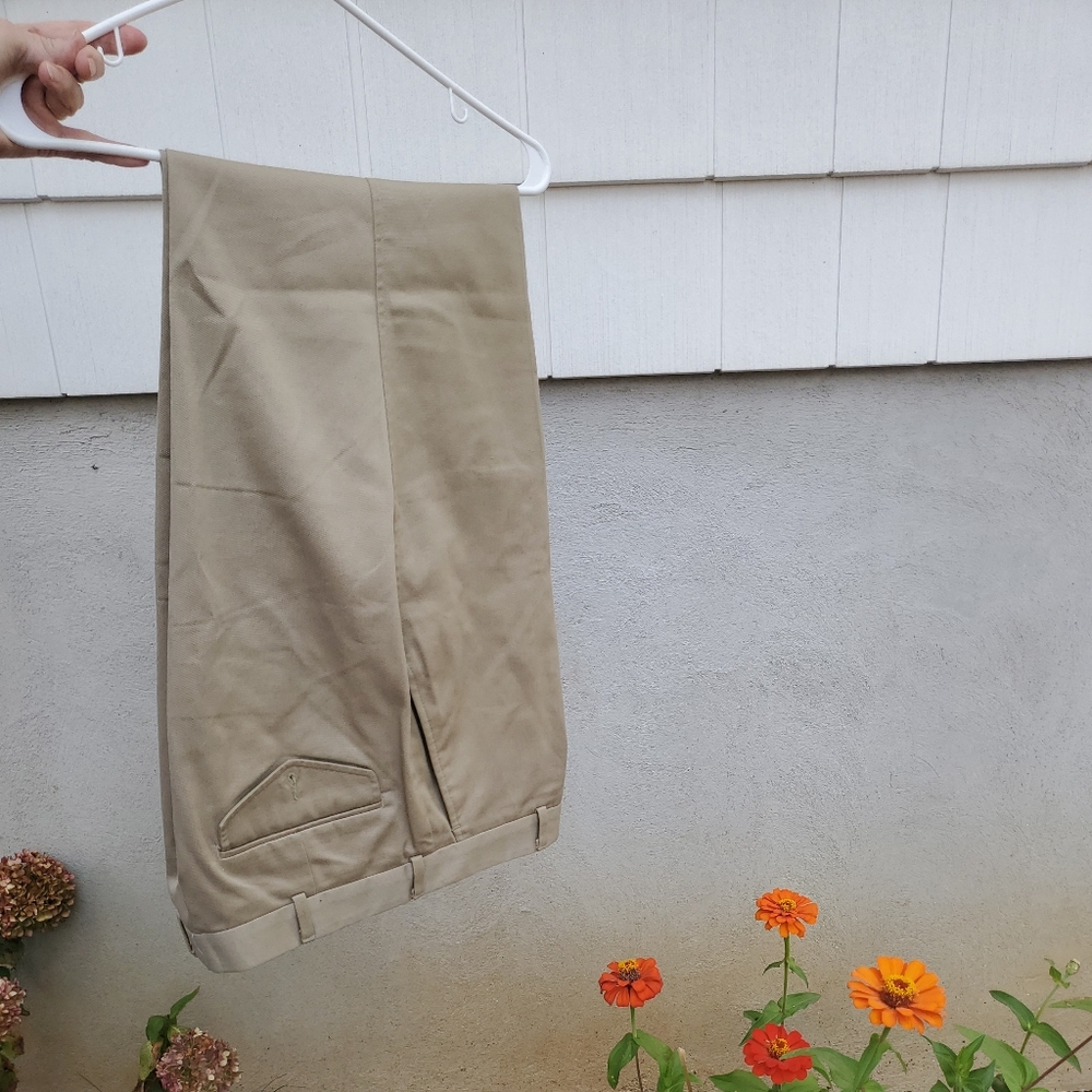 Land's End men's khaki slacks